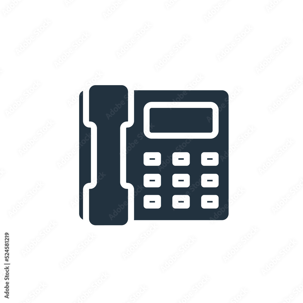 Phone icon in trendy flat style isolated on white background. office phone symbol for web and mobile applications. Phone icon in trendy flat style isolated on white background. office phone symbol for web and mobile applications.