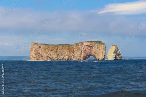 Percé Rock in Gaspé, QC, Canada