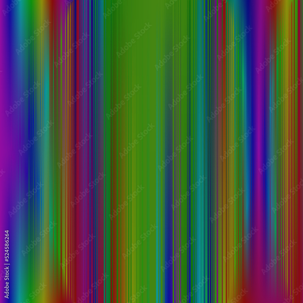 Fototapeta premium Color interpolation north light gradient illustration