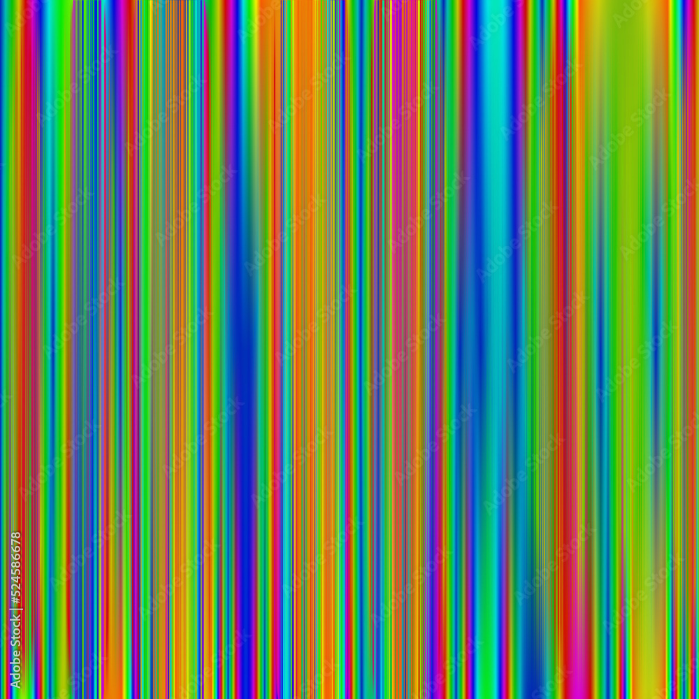 Fototapeta premium Color interpolation north light gradient illustration