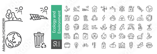 Simple Set of Ecology and Environment Related Vector Line Icons. Contains such Icons as Electric Car, Global Warming, Forest, Recycle, Nuclear power, Pollution, Biofuel, Windmill and more.
