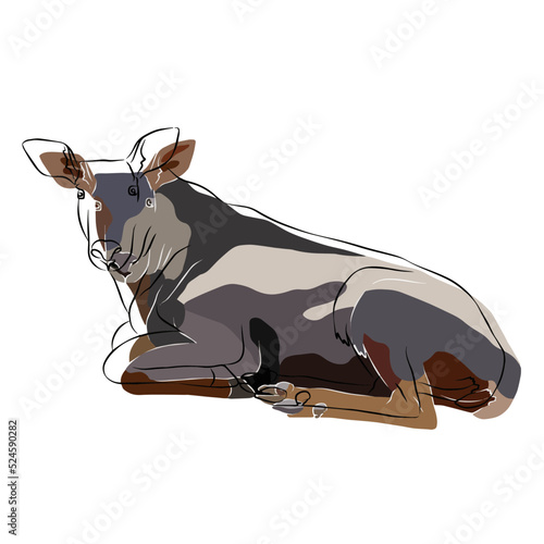 Illustration: Beautiful Chamois image