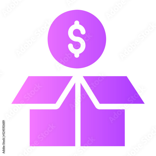 cashback gradient icon