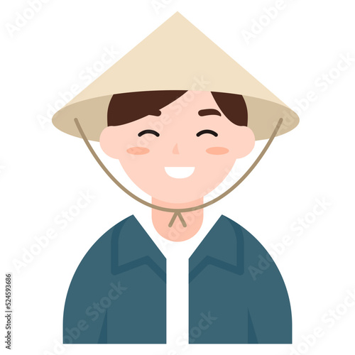 woman flat icon