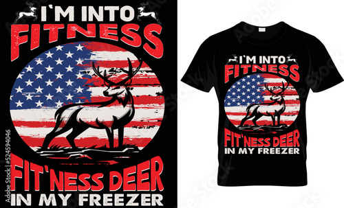 hunting t-shirt design template. best quality full. 