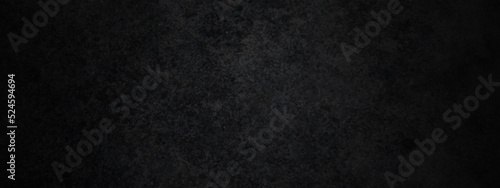 Abstract background with black wall surface, black stucco texture .Dark wall texture background for design. Black vector background texture, old vintage charcoal gray color paper with watercolor. 