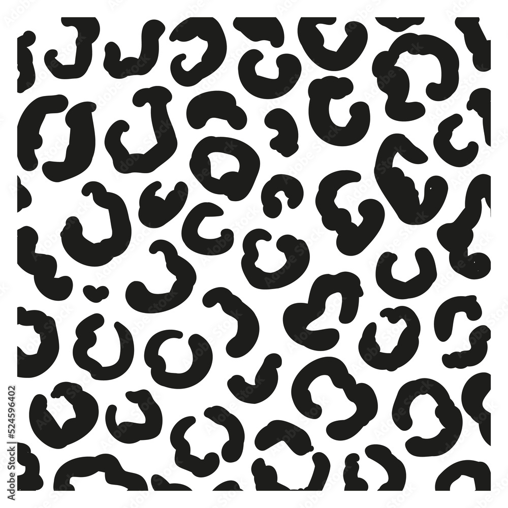 leopard polka dot background for decorating the background of wild animals