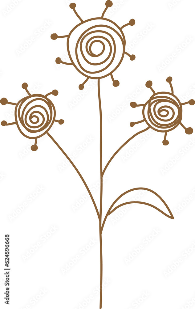 Flower doodle transparency for decoration. Flower doodle transparency for decoration.
