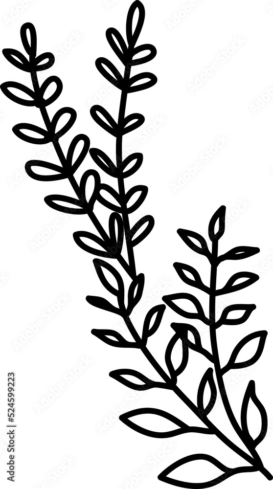 Leaf doodle transparency for decoration. Leaf doodle transparency for decoration.