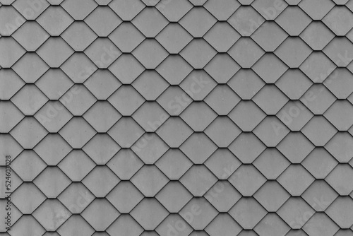 Light grey slate facade background. Slate facade texture