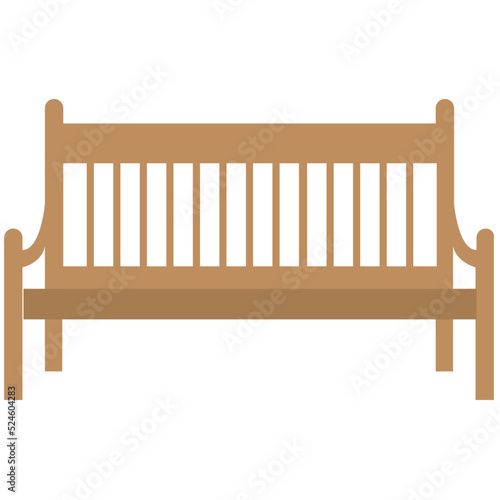Wooden Bench 