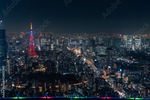 東京 夜景 六本木スカイデッキ