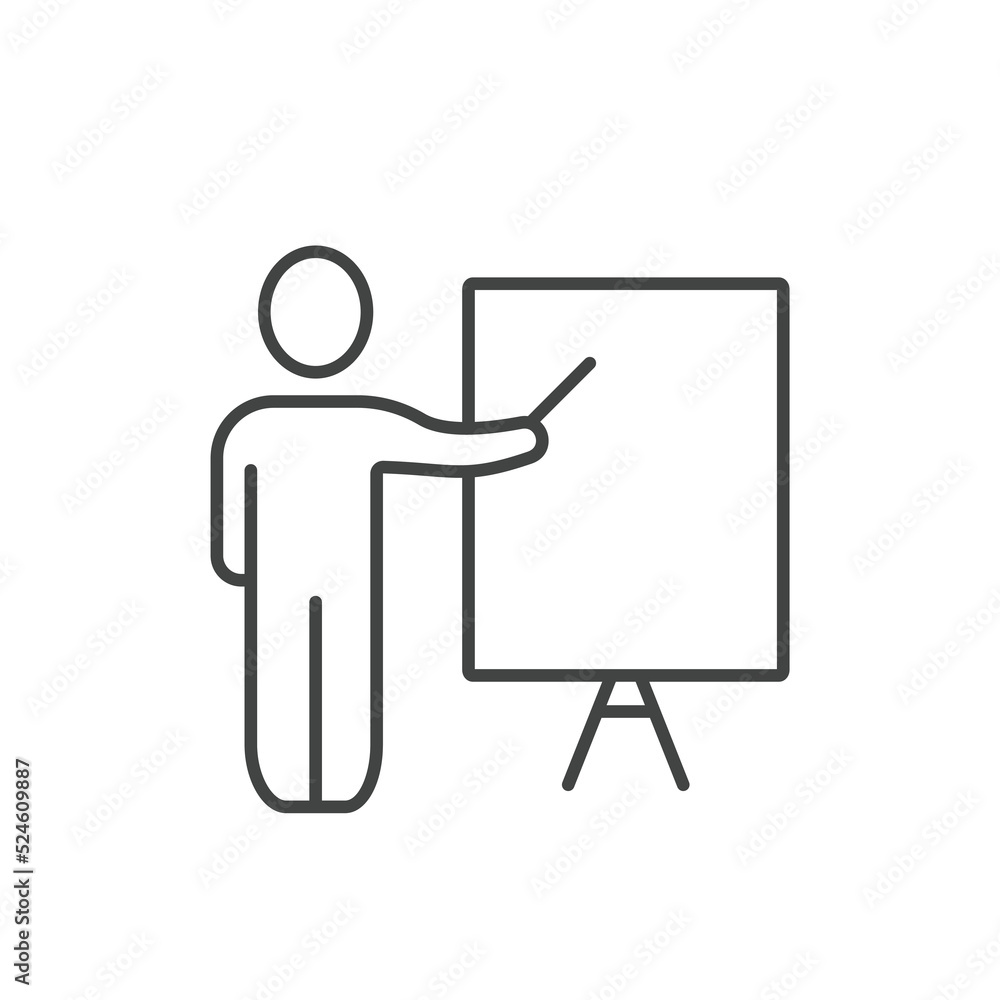 Training, presentation icons symbol vector elements for infographic web Training, presentation icons symbol vector elements for infographic web