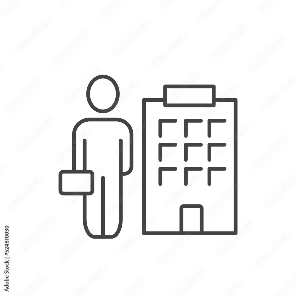 The staff training icons symbol vector elements for infographic web The staff training icons symbol vector elements for infographic web
