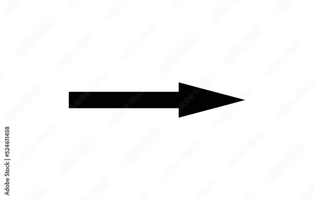 Arrow icon. arrow sign. Black vector arrow Arrow icon. arrow sign. Black vector arrow
