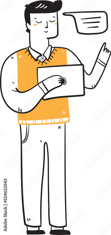 Working people concept clipart