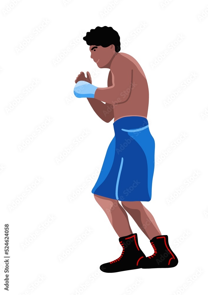 illustration silhouette man boxing illustration silhouette man boxing