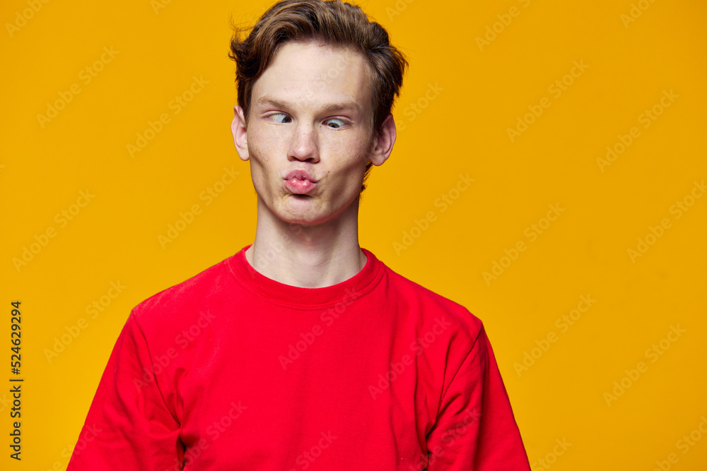 funny, funny guy makes a funny face expression funny, funny guy makes a funny face expression