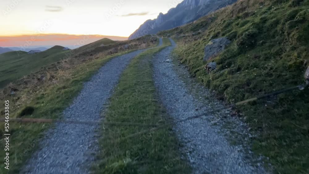 In der Schweiz am Säntis In der Schweiz am Säntis