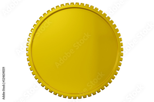 Golden coin