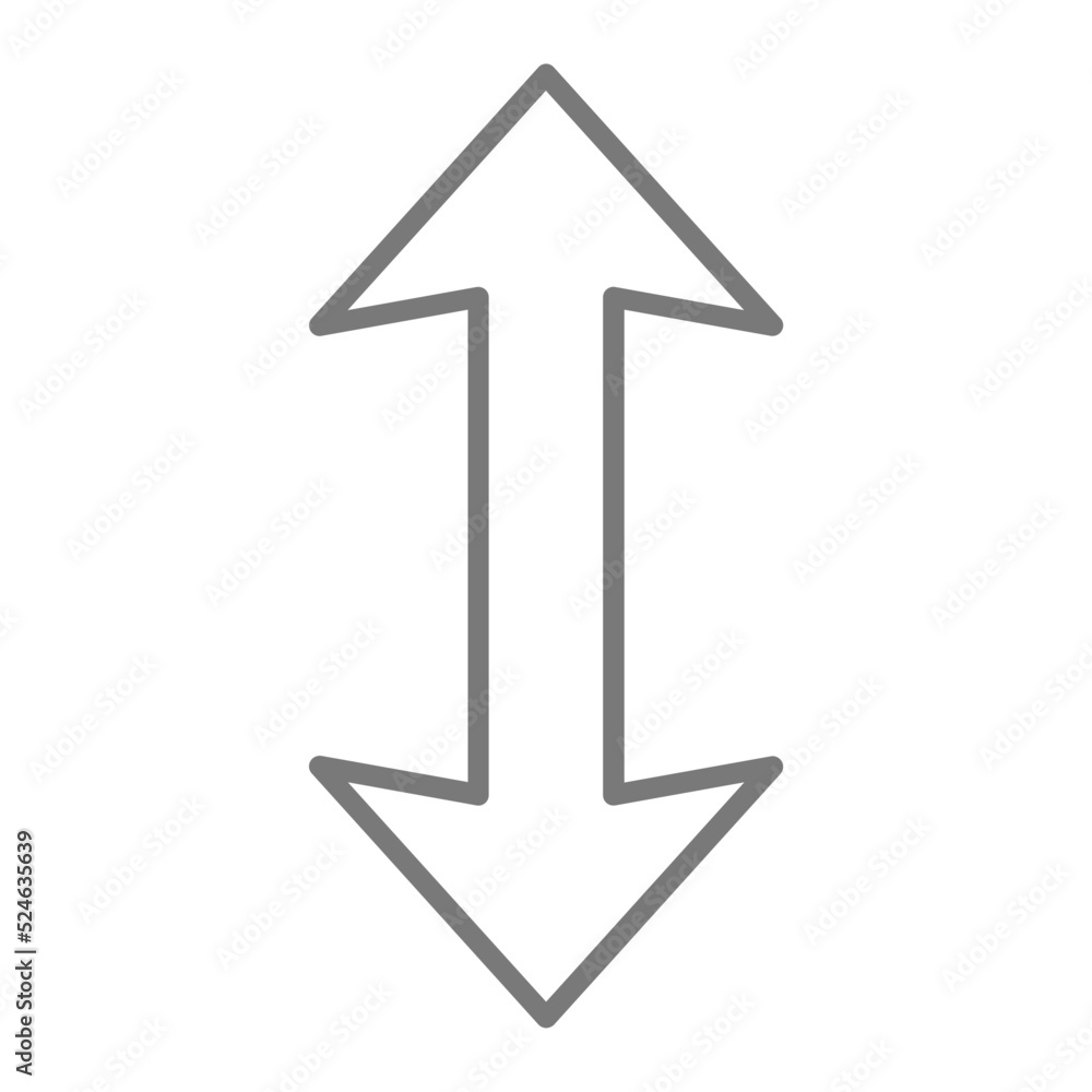 Vertical Greyscale Line Icon Vertical Greyscale Line Icon