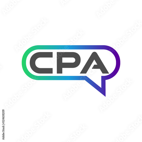 CPA Logo, Buiness Logo Template vector symbol