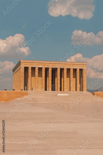 Anıtkabir, mausoleum of Mustafa Kemal Atatürk, the founder of the Turkish Republic