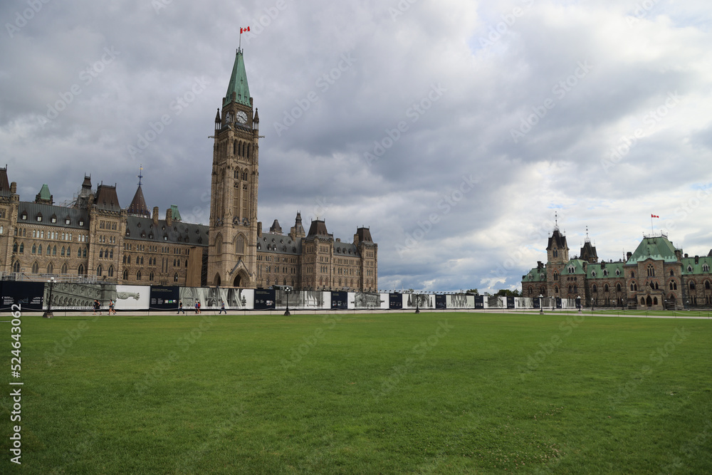 The headquarters of the Canadian Parliament, Ottawa The headquarters of the Canadian Parliament, Ottawa