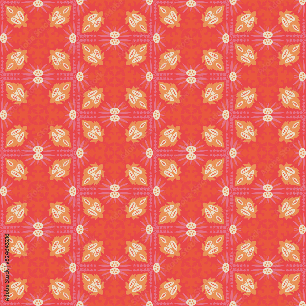Seamless Background Nature Aboriginal Damask Pattern Art Seamless Background Nature Aboriginal Damask Pattern Art