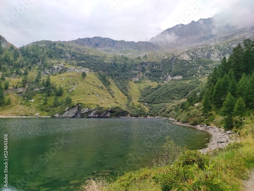 The Frudière lakes in the Aosta Valley, hiking in Italy