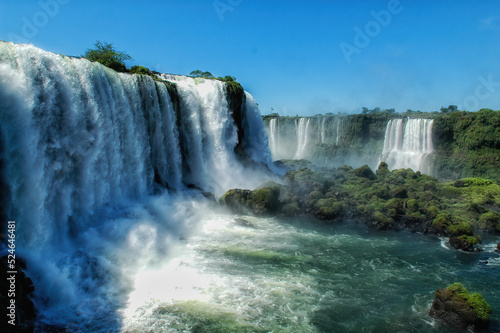 Iguazu falls  7 wonder of the world in - Argentina