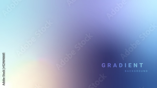Blur gradient soft pastel abstract background