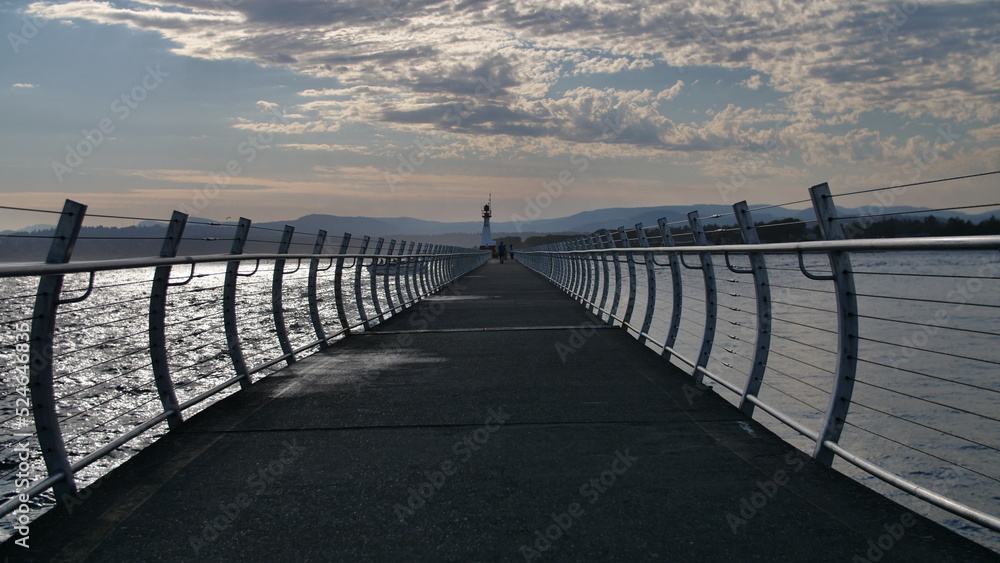 Fototapeta premium Breakwater Lighthouse