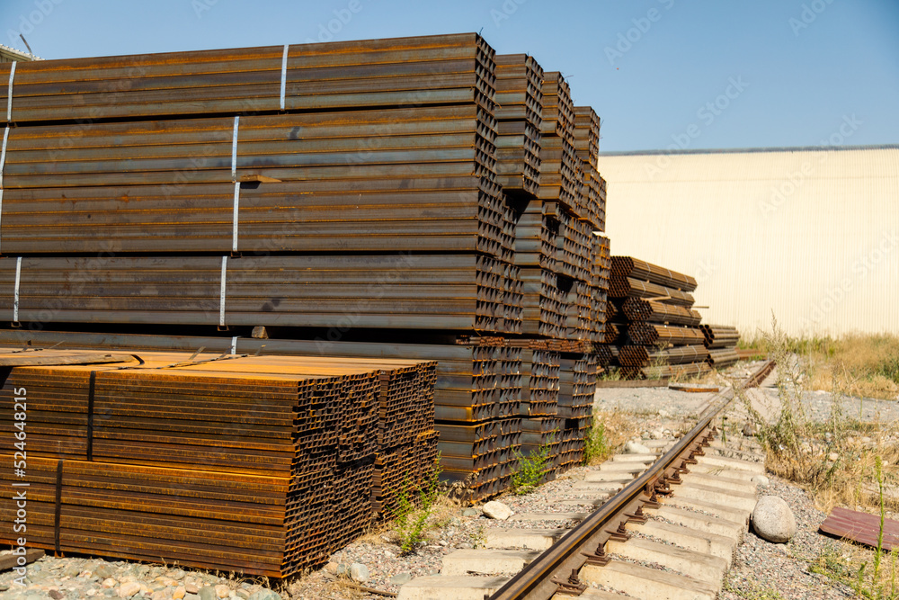 Stainless steel rectangular bars of metal Stainless steel rectangular bars of metal