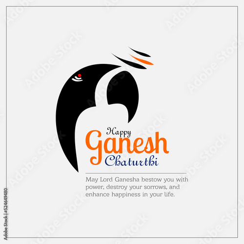 Illustration of Indian Religious Festival Ganesh Chaturthi