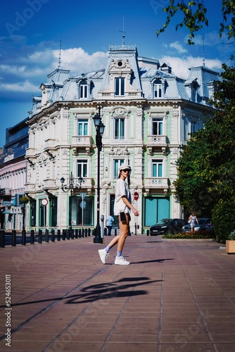 portrait of a woman in ruse bulgaria 