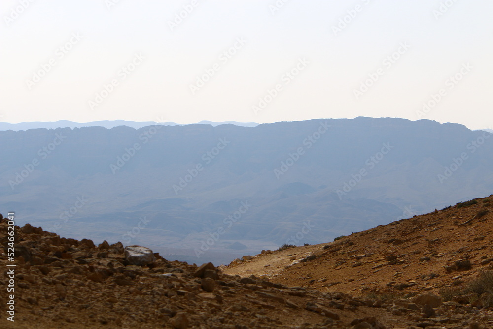 Mountains and rocks in the Judean Desert in the territory of Israel. Mountains and rocks in the Judean Desert in the territory of Israel.