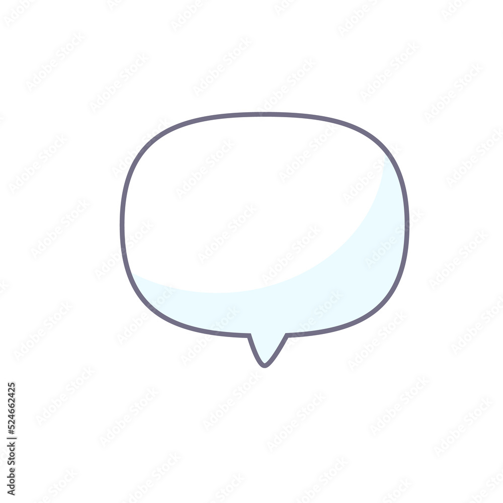 hand drawn speech bubble for chatting cartoon characters hand drawn speech bubble for chatting cartoon characters
