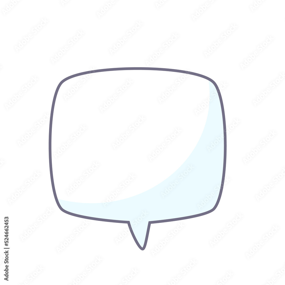 hand drawn speech bubble for chatting cartoon characters hand drawn speech bubble for chatting cartoon characters