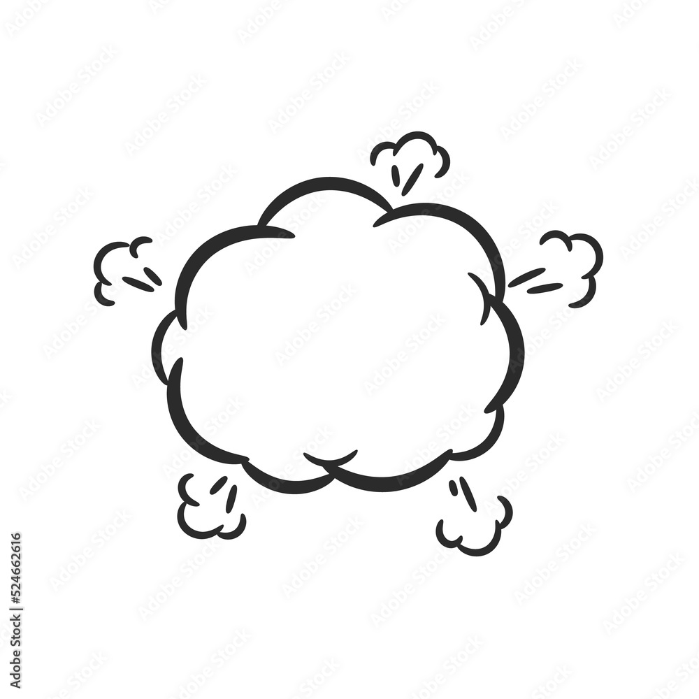 hand drawn speech bubble for chatting cartoon characters hand drawn speech bubble for chatting cartoon characters