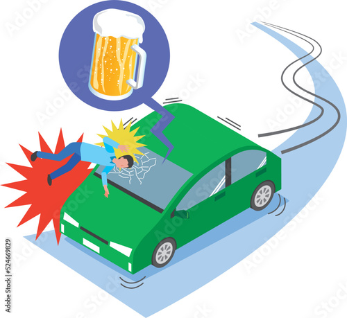 飲酒運転での交通事故