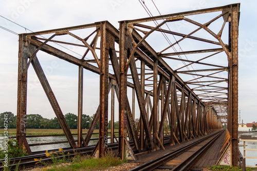 Stary most kolejowy Wrocław © Elektrofoto