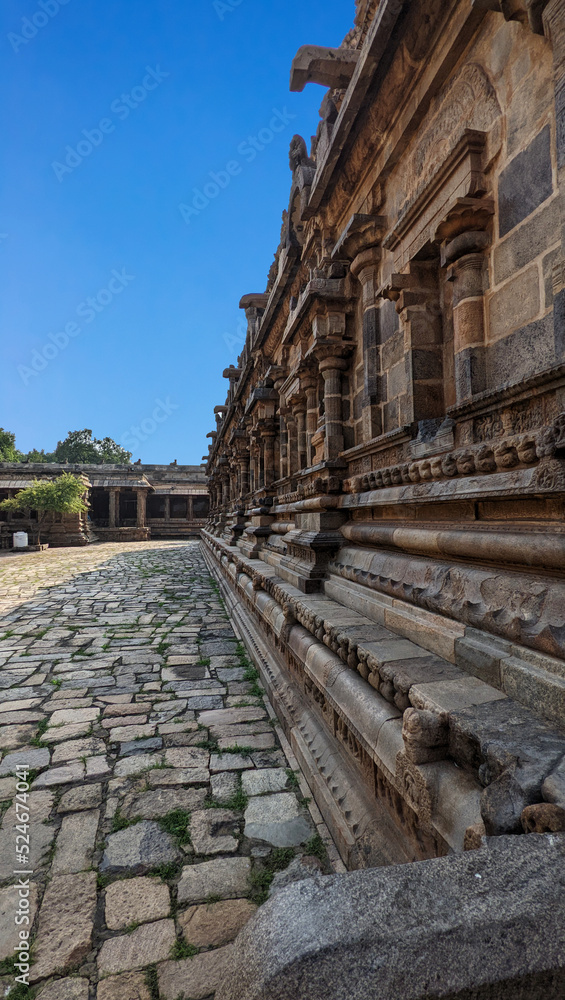 Symmetry on stone that stands the test of time, Dharasuram, Tamil Nadu, India