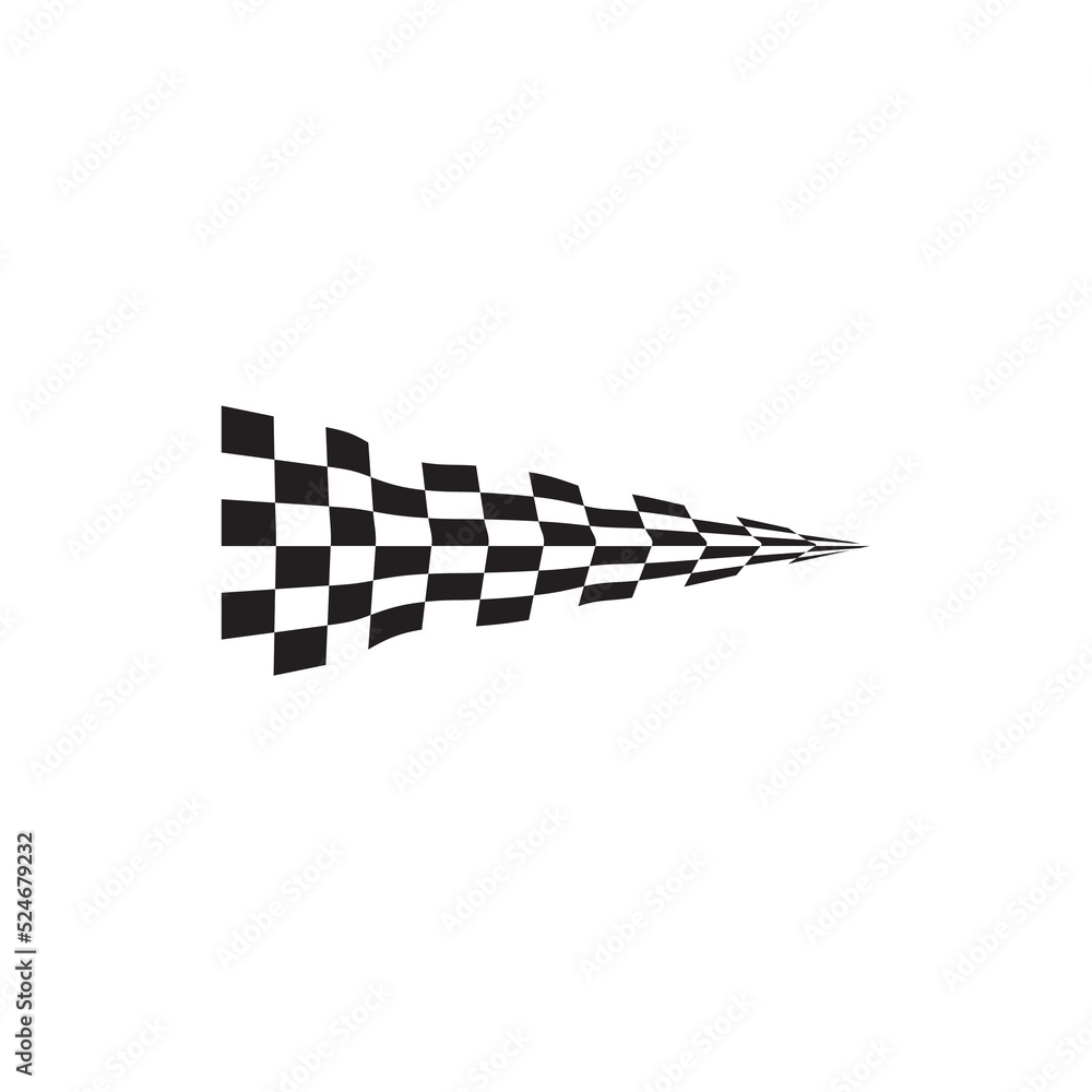 Race flag icon design vector Race flag icon design vector