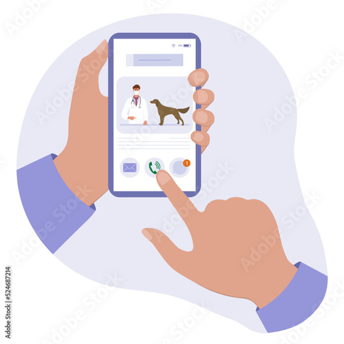 Pet Dog Vet Doctor online Veterinarian Medical