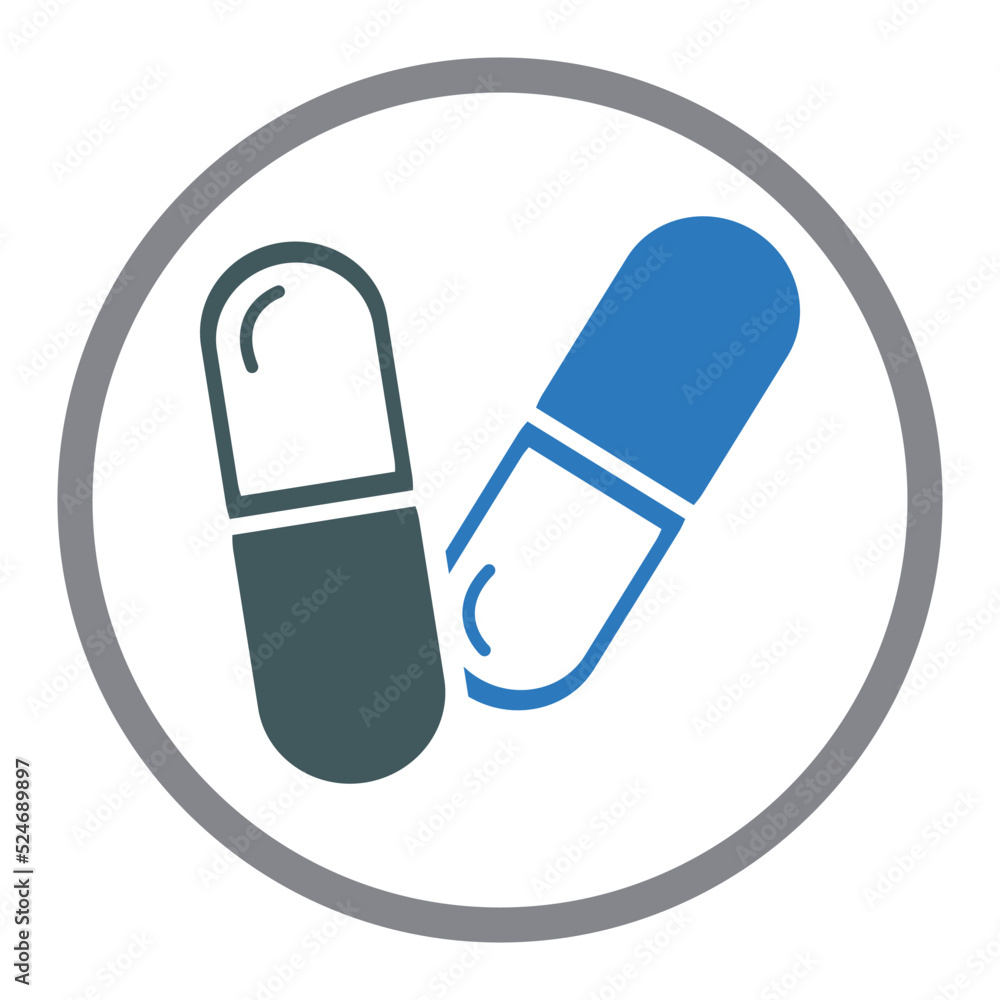 Antibiotic, drugs, pill, preparation icon Antibiotic, drugs, pill, preparation icon