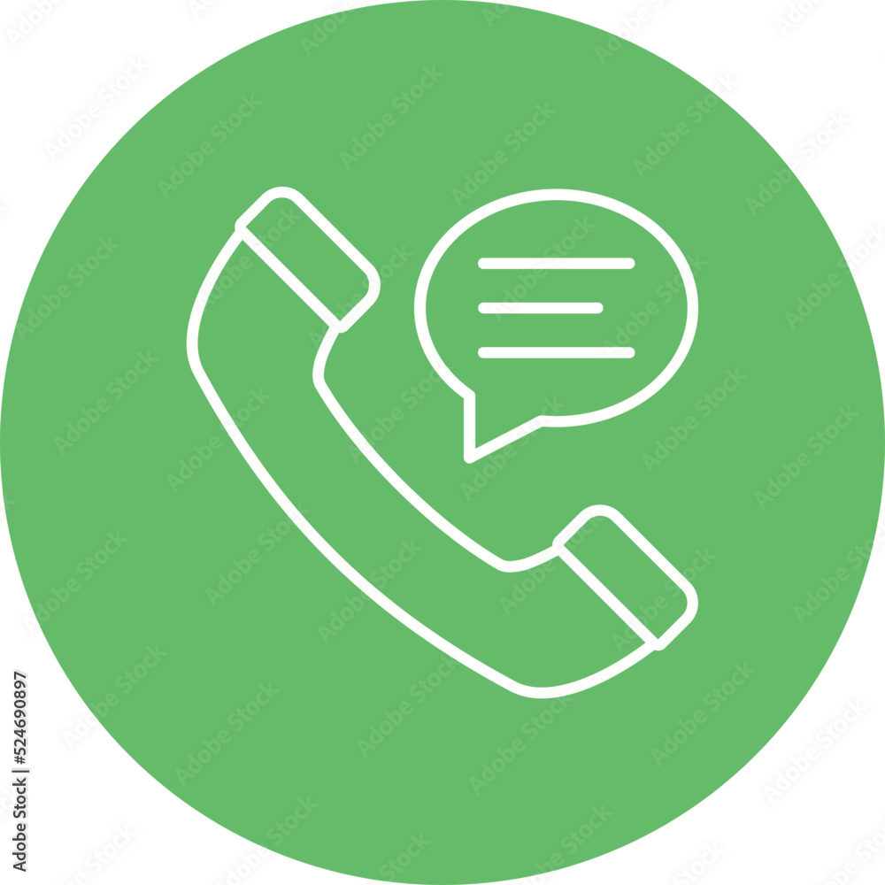 Communication Multicolor Circle Line Inverted Icon Communication Multicolor Circle Line Inverted Icon