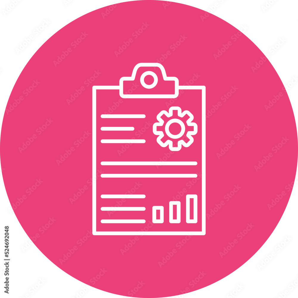 Project Plan Multicolor Circle Line Inverted Icon Project Plan Multicolor Circle Line Inverted Icon