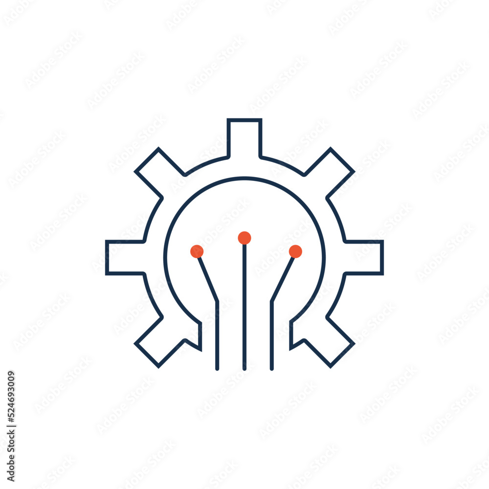 artificial intelligence icon vector design artificial intelligence icon vector design