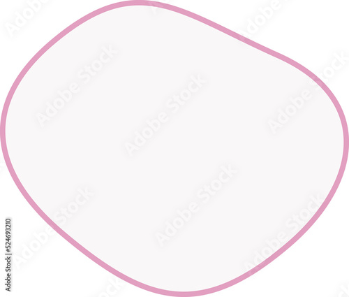 cute abstract pastel modern shape decoration